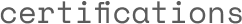 Axor certifications